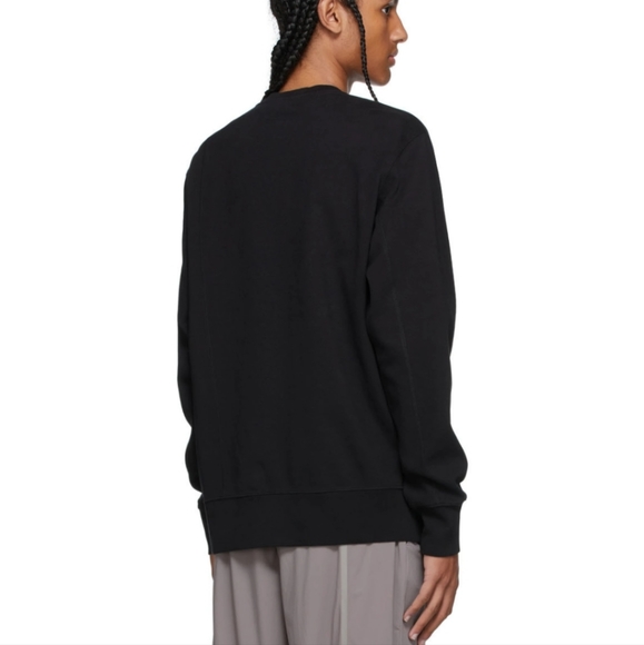 A Cold Wall by Samuel Ross Black Essential Sweatshirt with front pocket - Picture 3 of 11